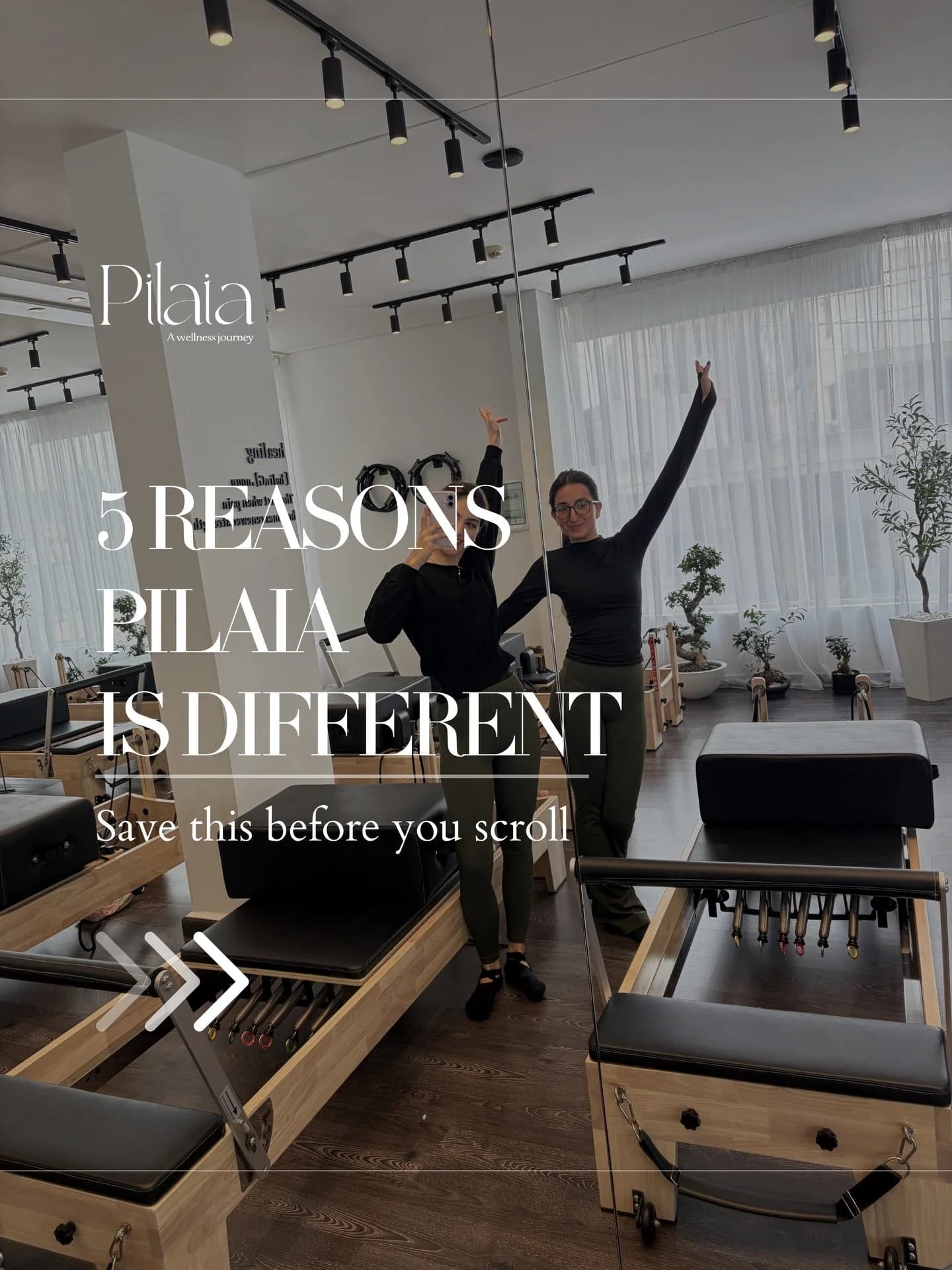 Pilaia Pilates studio Instagram post 1